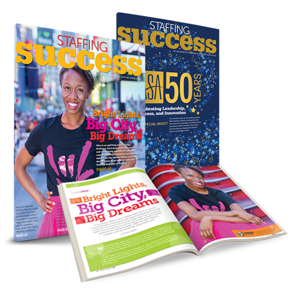 Staffing Success magazine